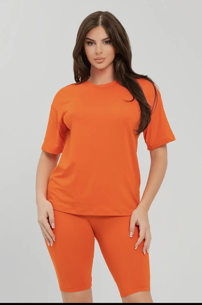 Julia biker short sets