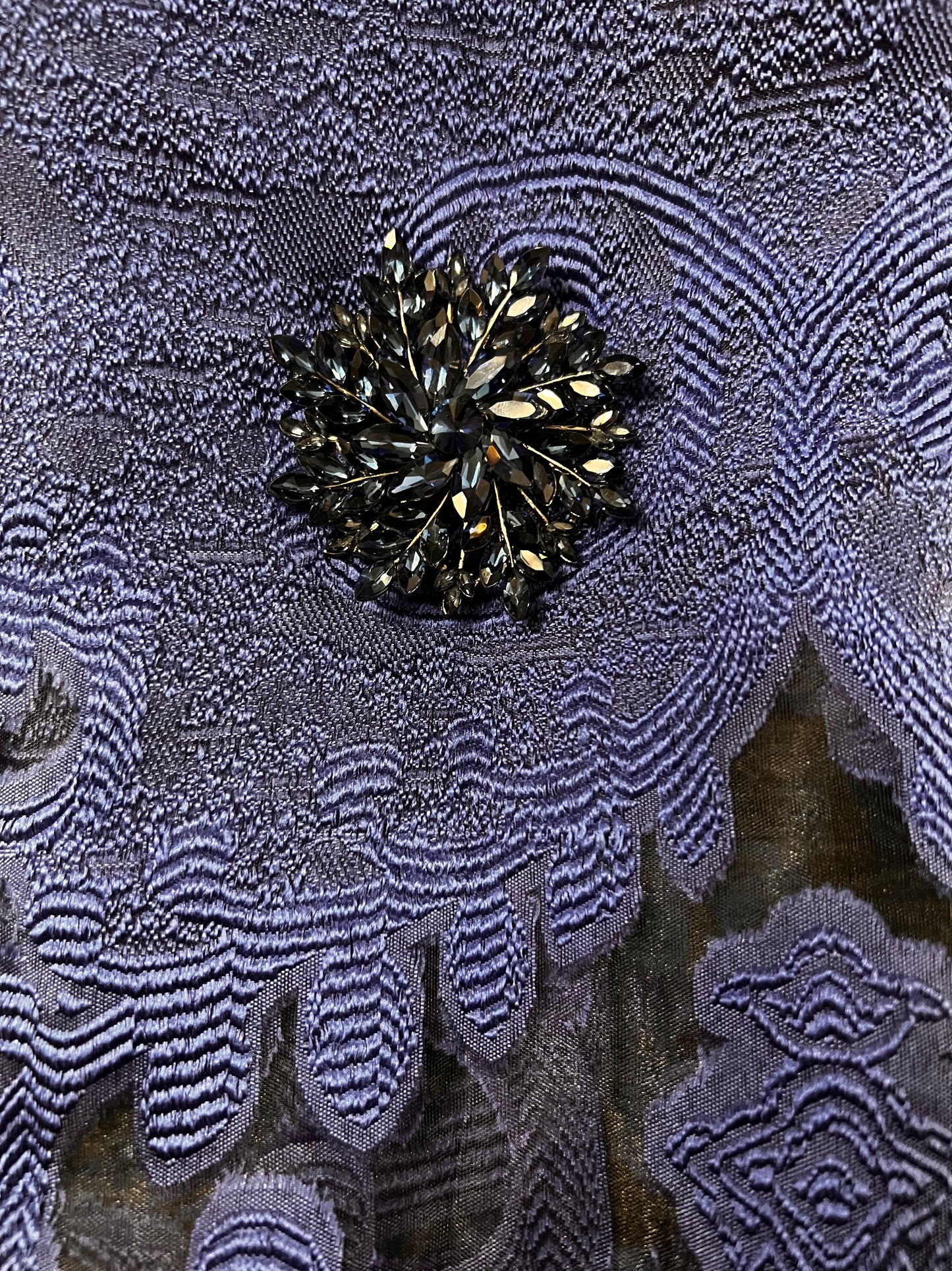 Lap Scarves w/Matching Brooch